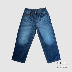 Collusion Cargo Blue Straight Jeans